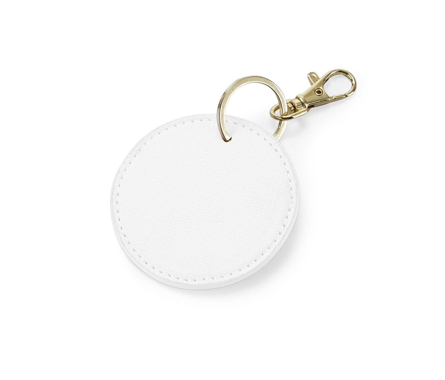 Porte-Clé Rond - Soft White
