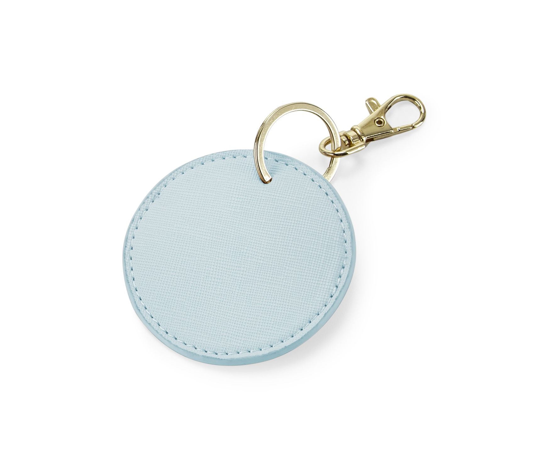 Porte-Clé Rond - Soft Blue