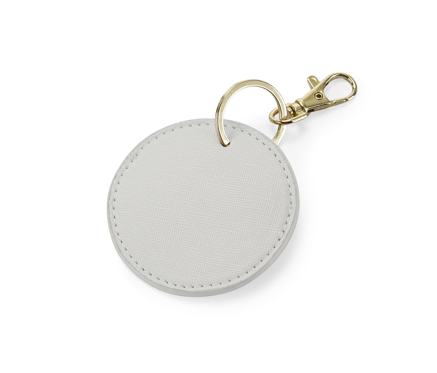 Porte-Clé Rond - Soft Grey