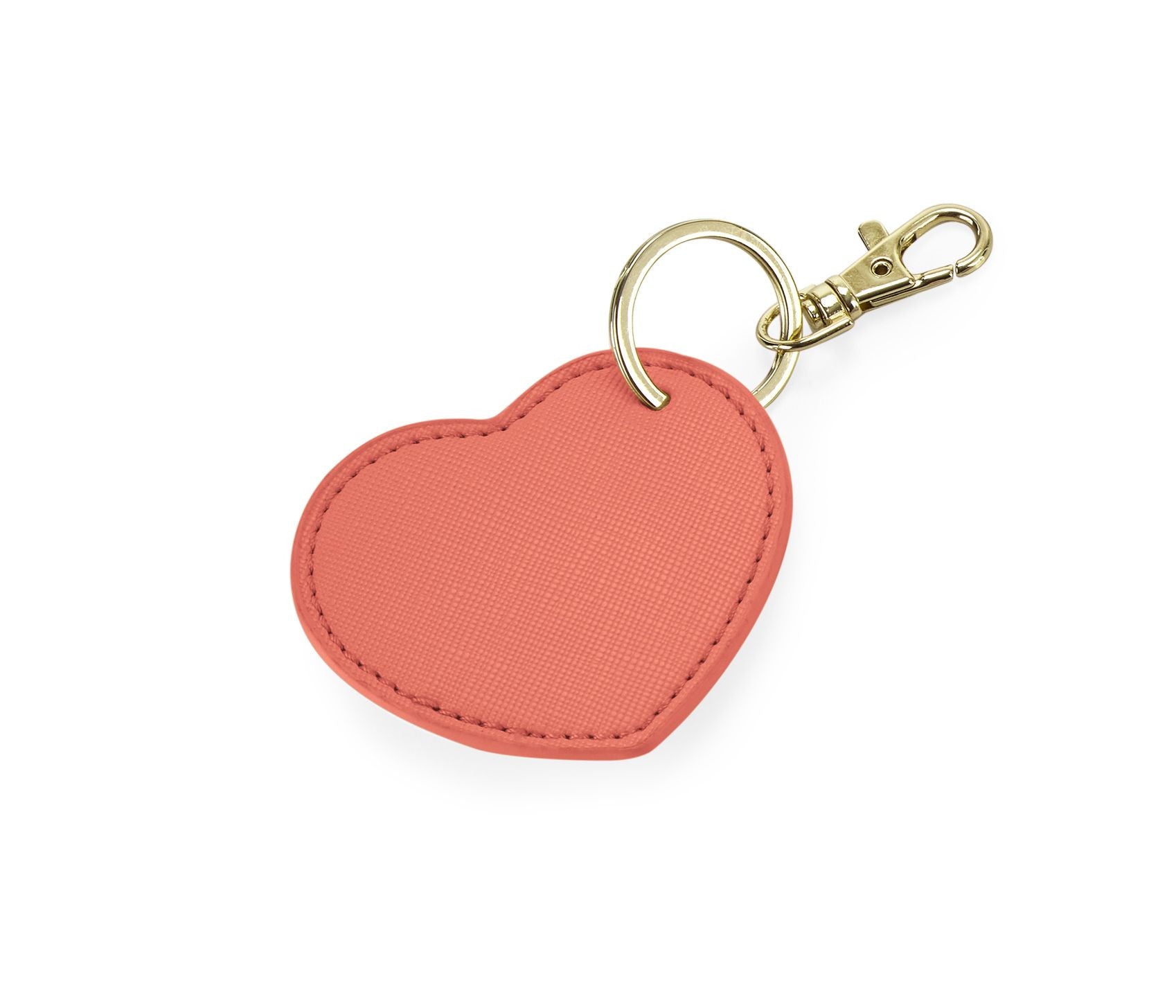 Porte-Clé Cœur - Coral