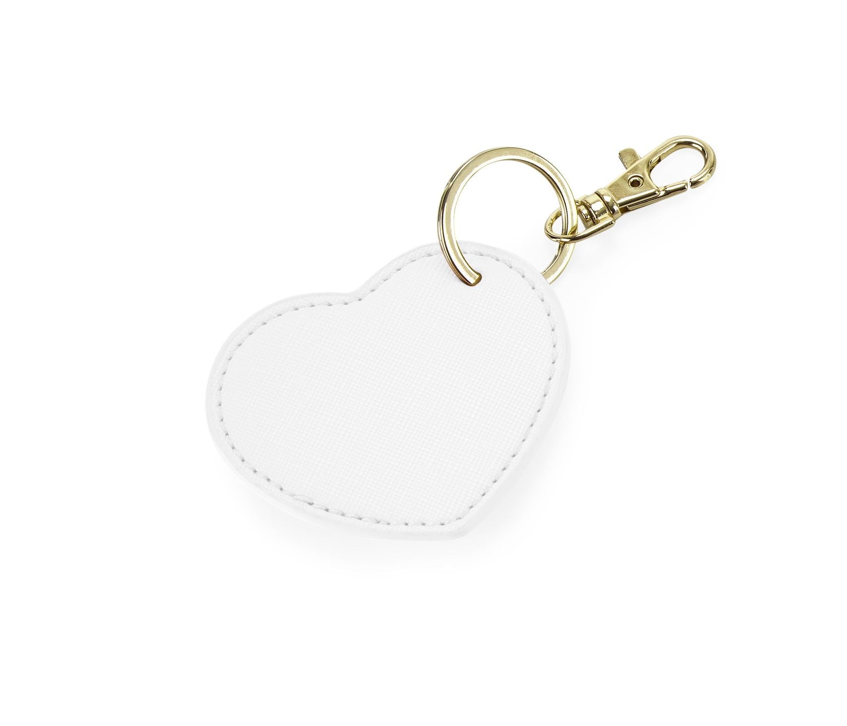 Porte-Clé Cœur - Soft White