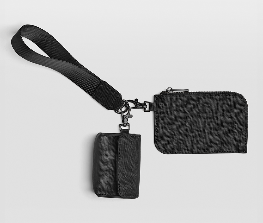 2 Pochettes et 1 Dragonne - Black/black