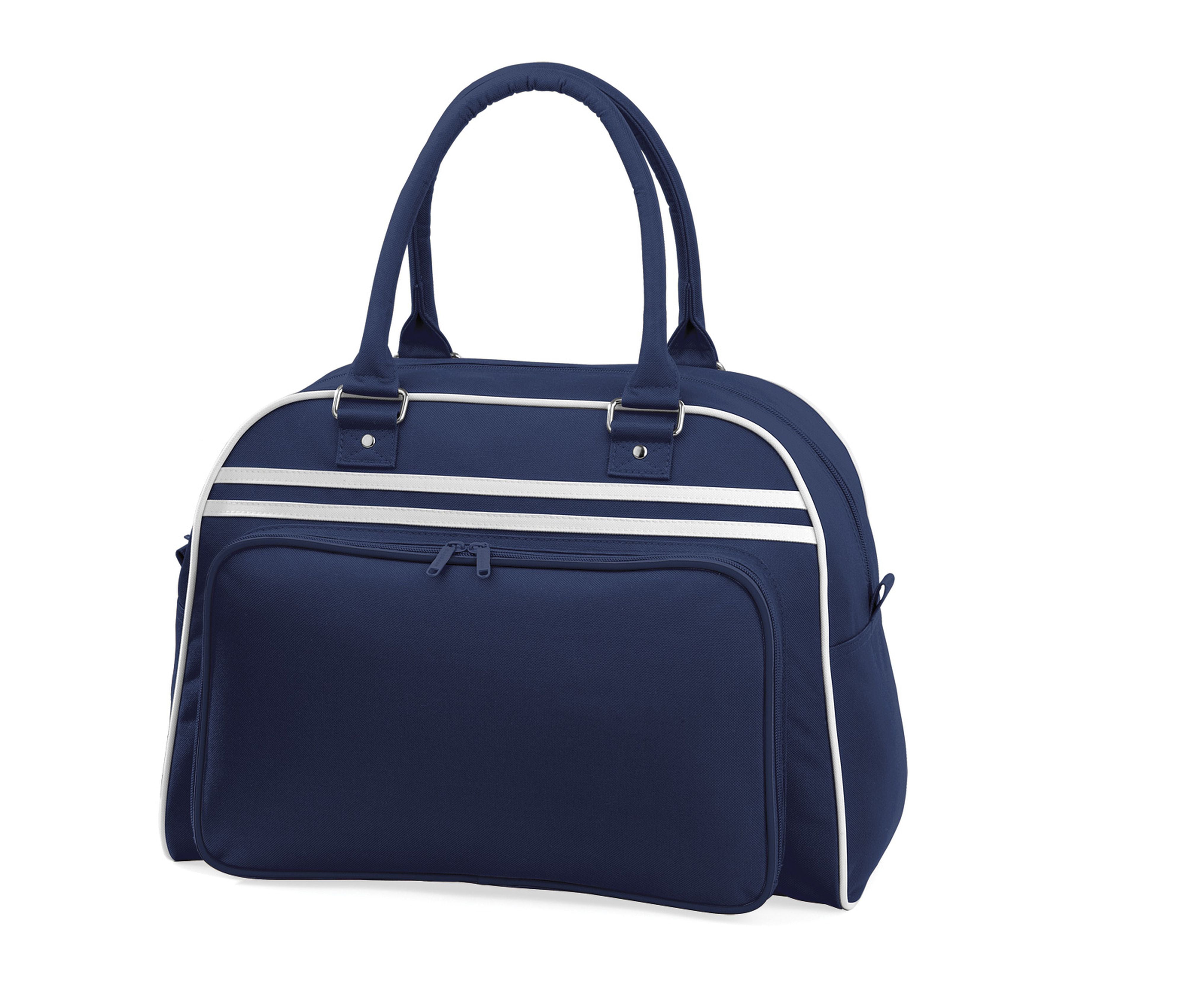 Sac Bowling Rétro - French Navy/white