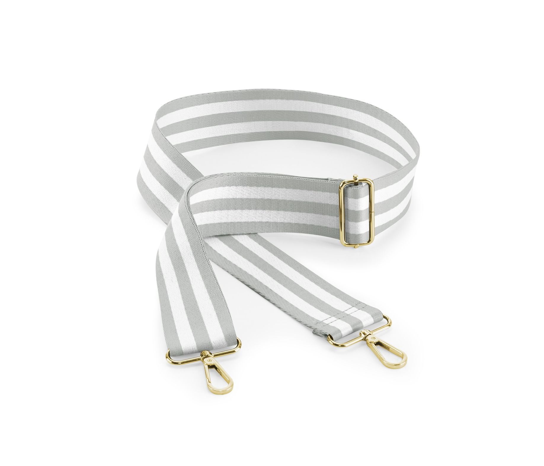 Bandoulière Ajustable - Light Grey / White