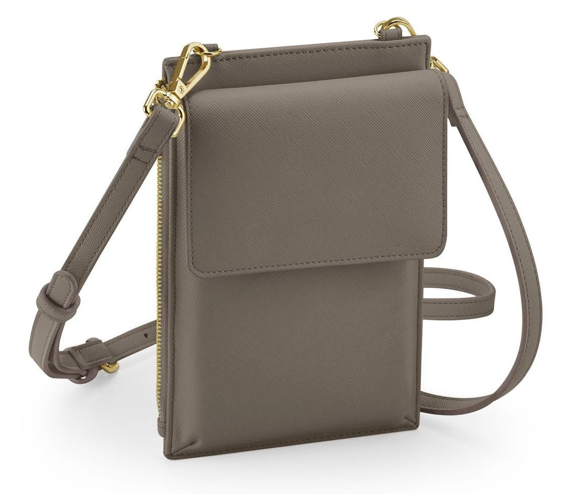 Pochette Pour Portable - Taupe