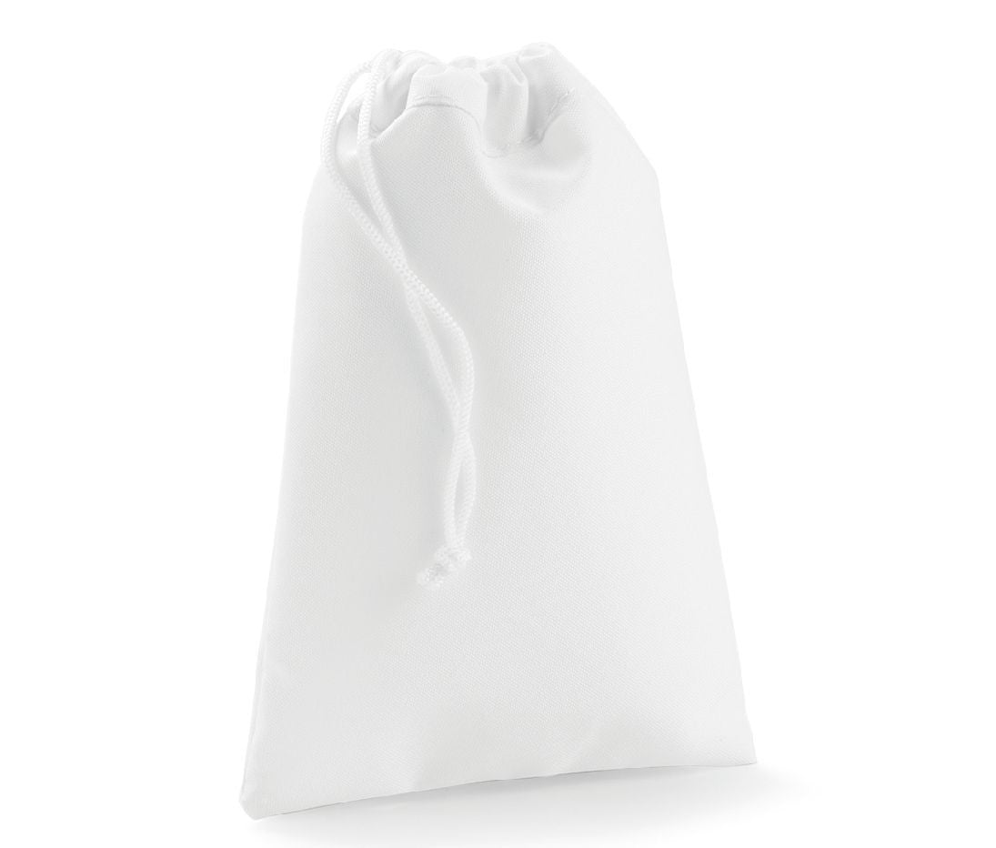 Sac à Cordelette Pour la Sublimation - White