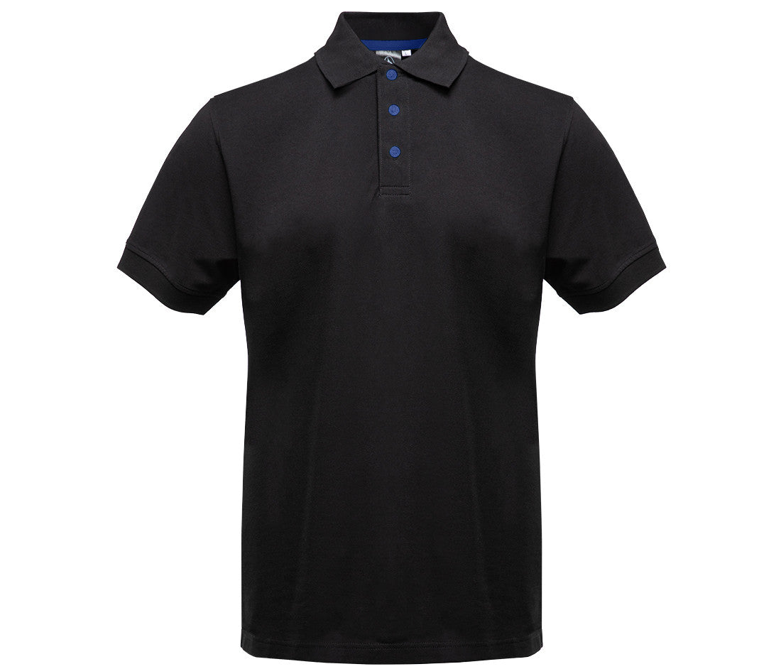 Polo Manches Courtes Homme - Black / Royal