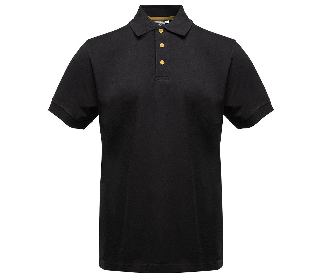 Polo Manches Courtes Homme - Black / Gold