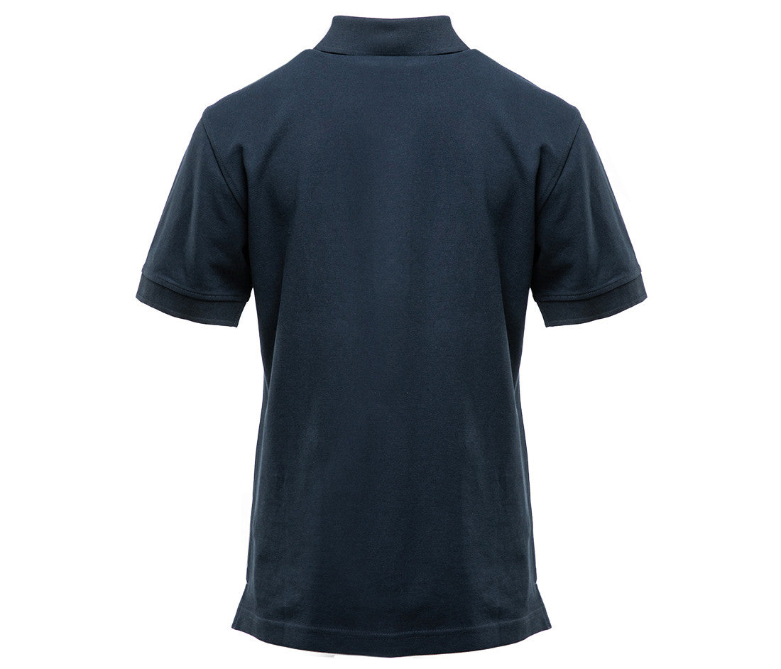 Polo Femme Boutons Contrastés - Navy / Royal