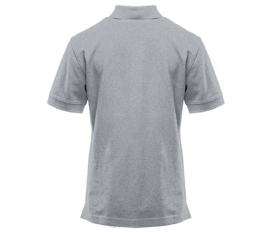 Polo Femme Boutons Contrastés - Heather Grey