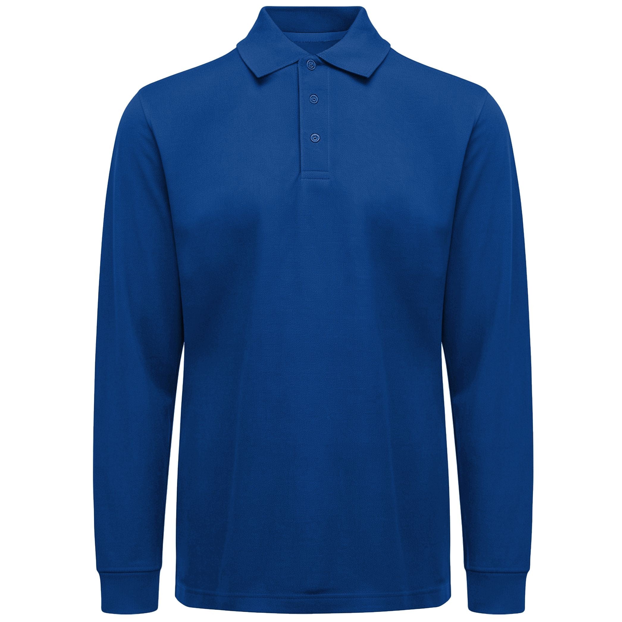 Polo Manches Longues Homme - Royal