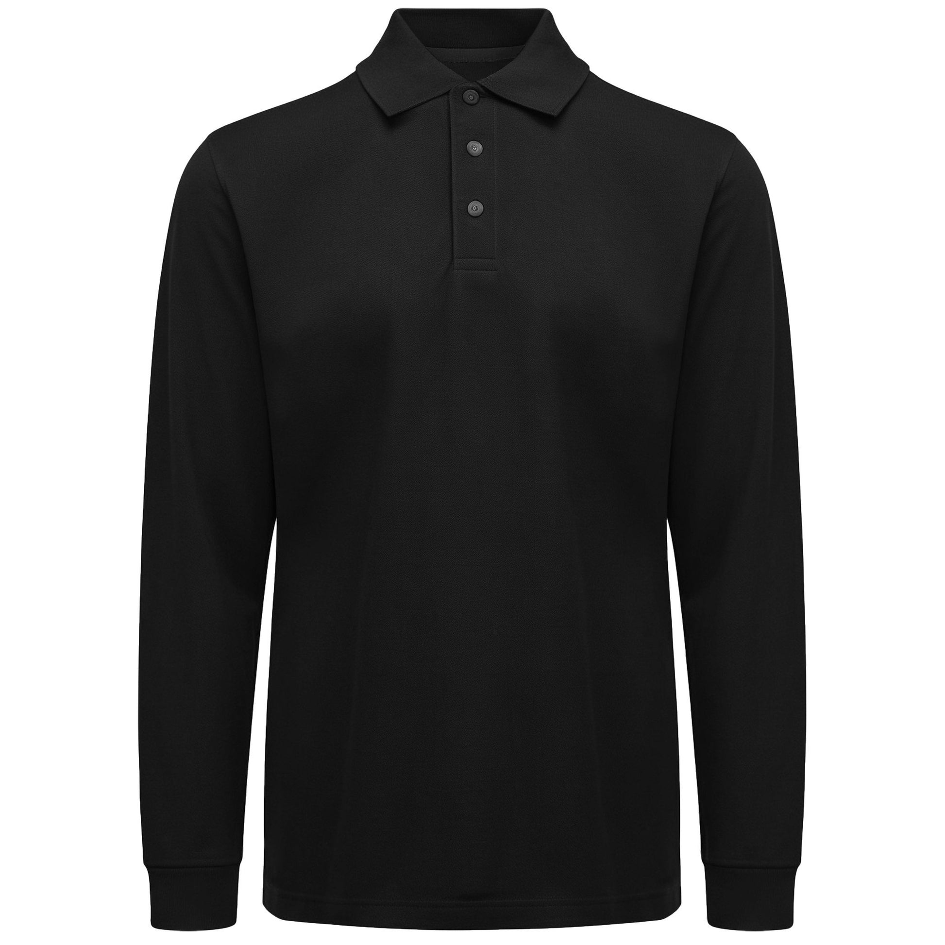 Polo Manches Longues Homme - Black