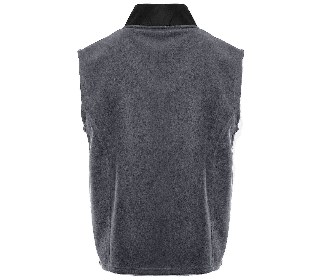 Bodywarmer Polaire Contrasté - Grey
