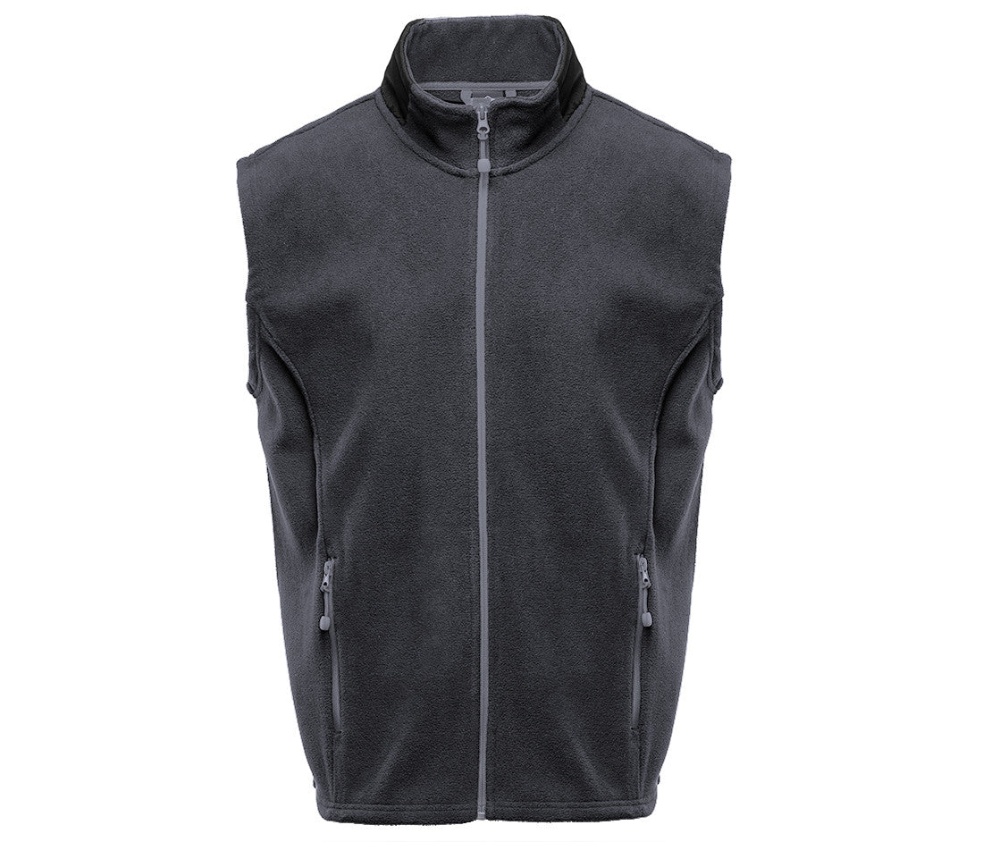 Bodywarmer Polaire Contrasté - Grey