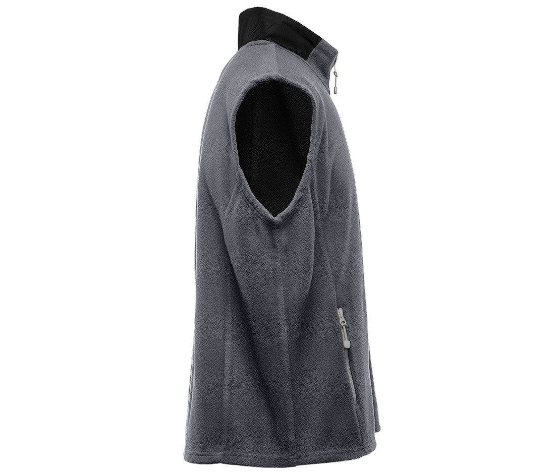 Bodywarmer Polaire Contrasté - Grey