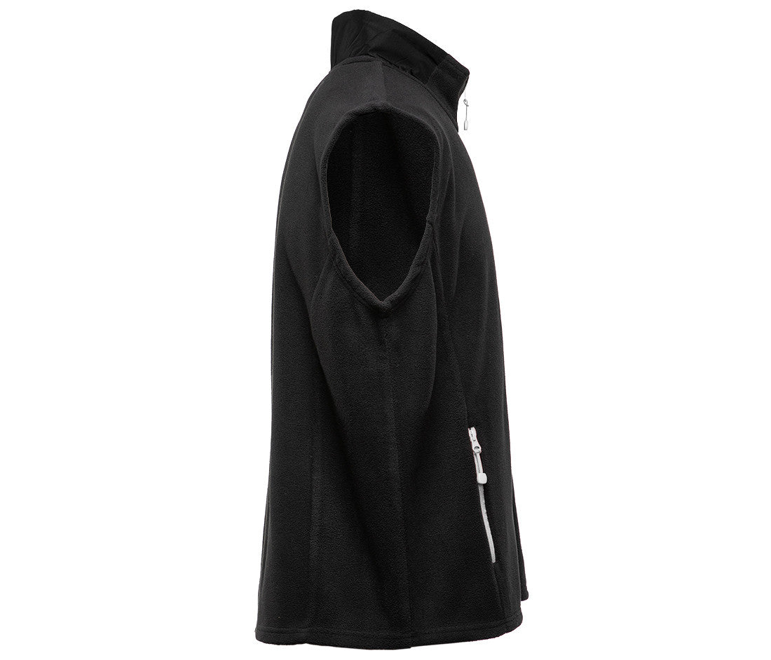 Bodywarmer Polaire Contrasté - Black / White