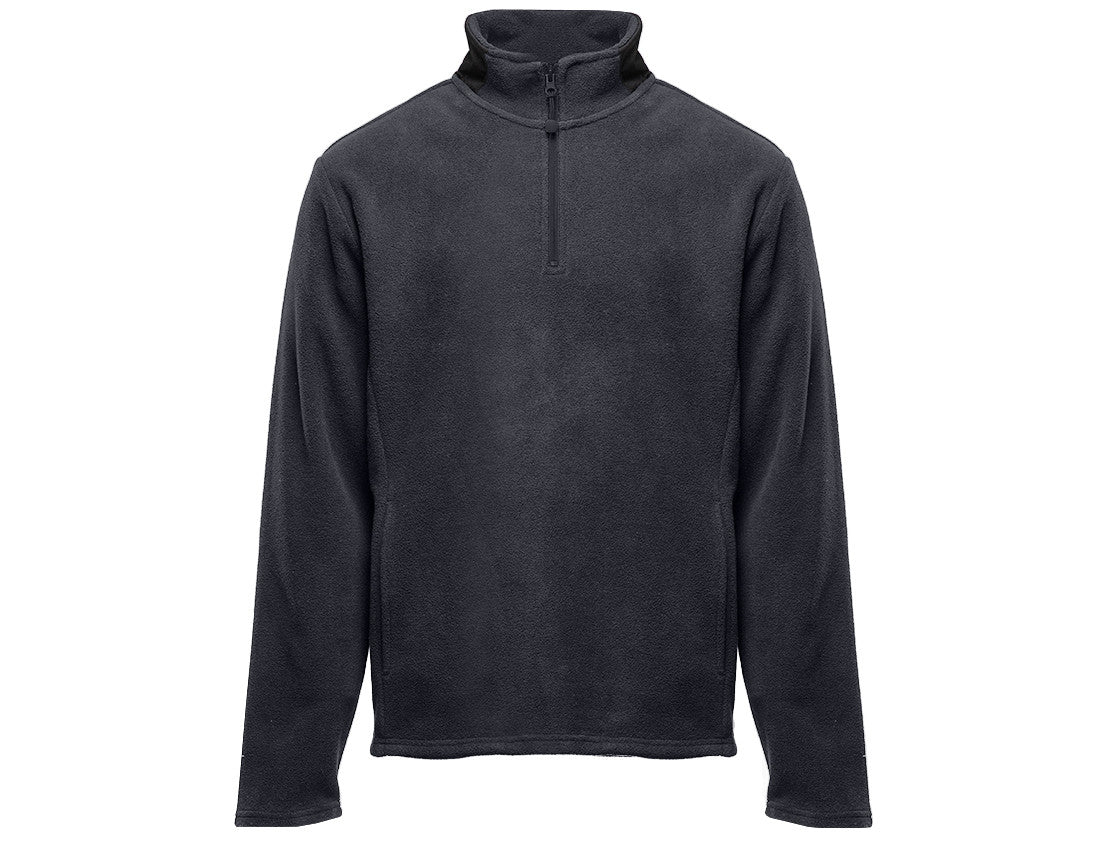 Polaire Col Zippé Contrasté - Grey