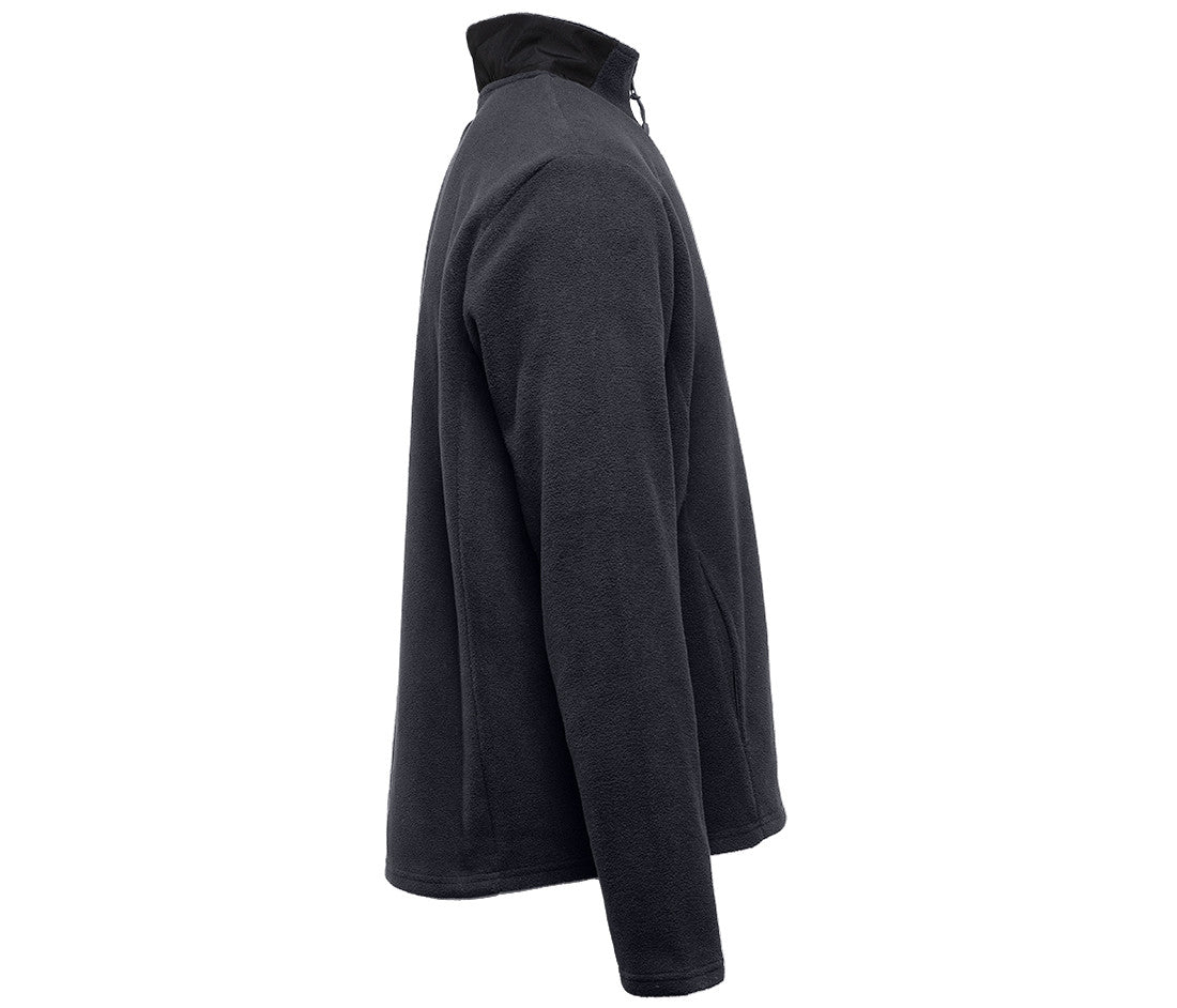 Polaire Col Zippé Contrasté - Grey
