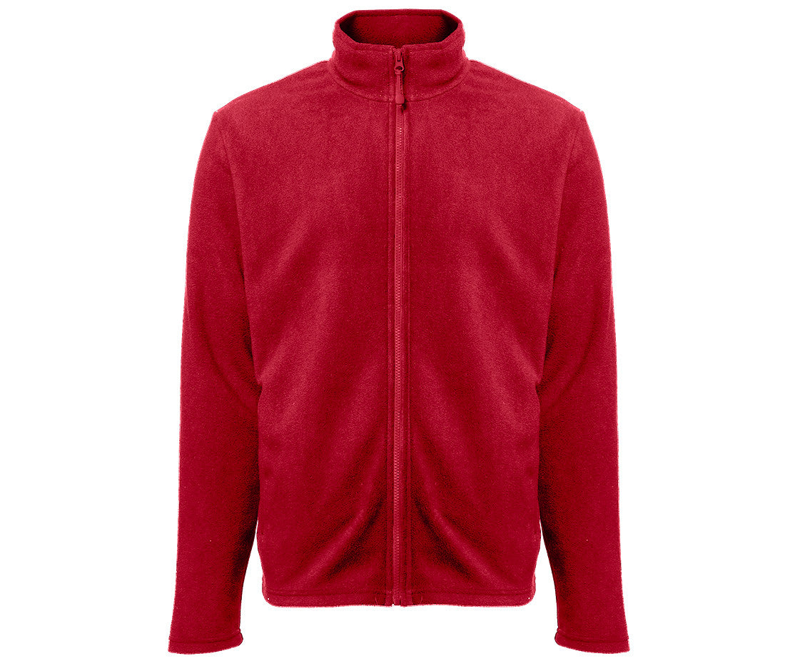 Veste Polaire Homme Zippée - Red