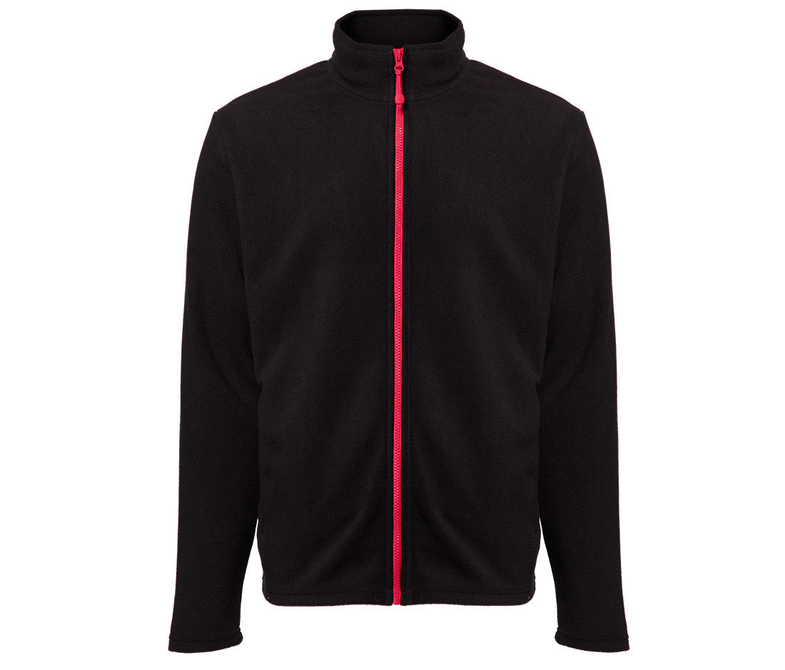 Veste Polaire Homme Zippée - Black / Red