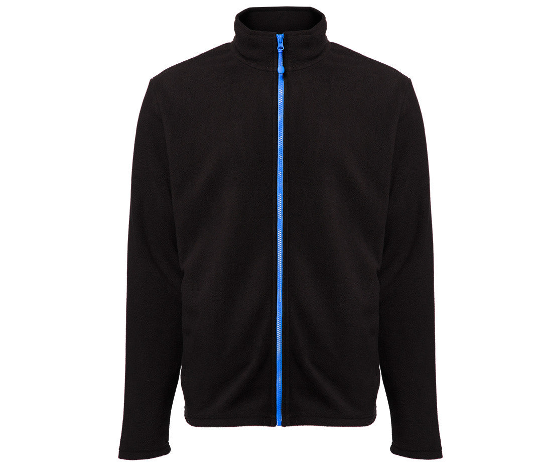 Veste Polaire Homme Zippée - Black / Royal