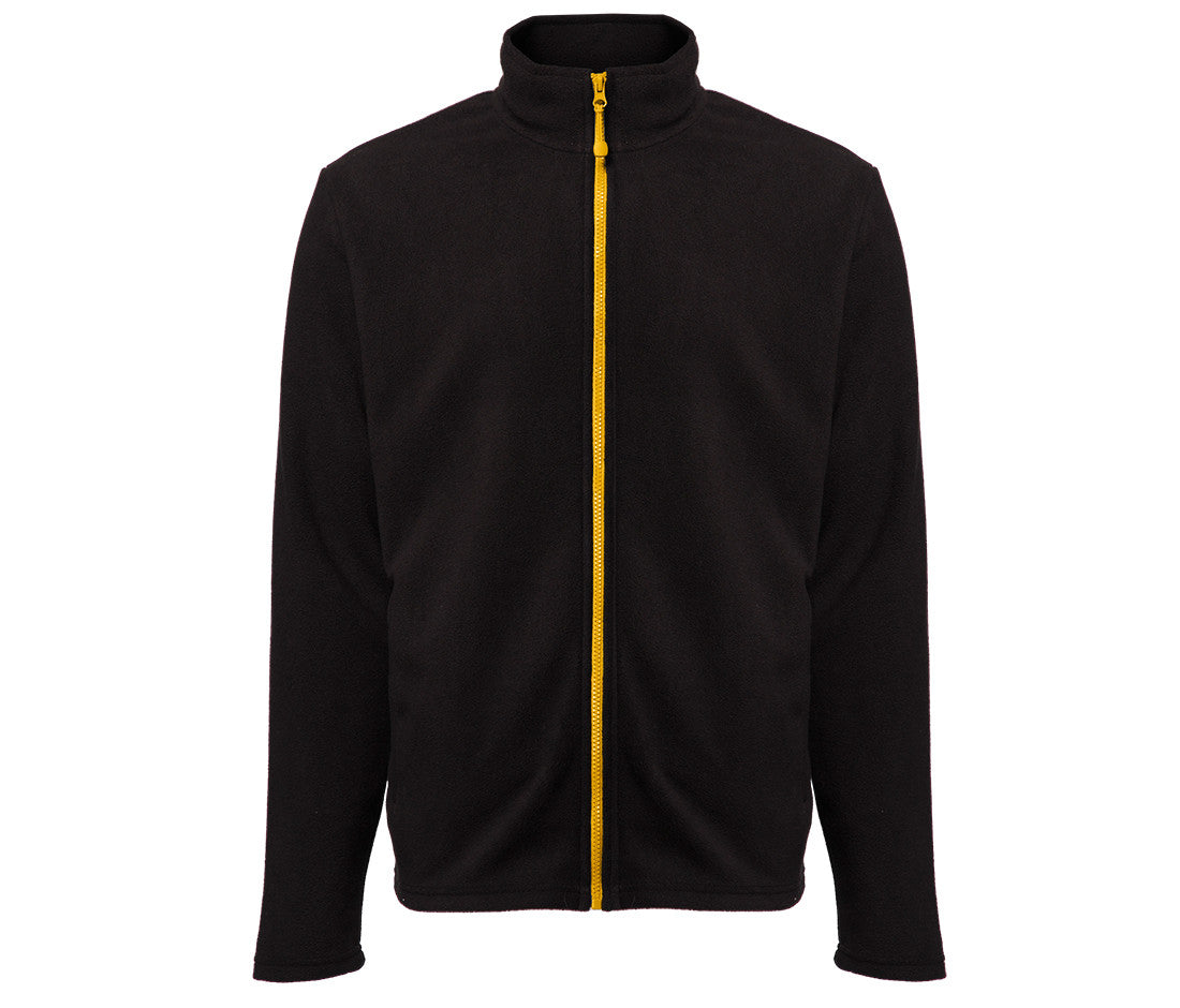 Veste Polaire Homme Zippée - Black / Gold