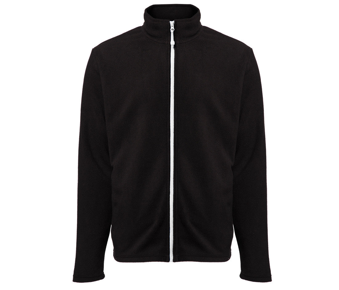 Veste Polaire Homme Zippée - Black / White
