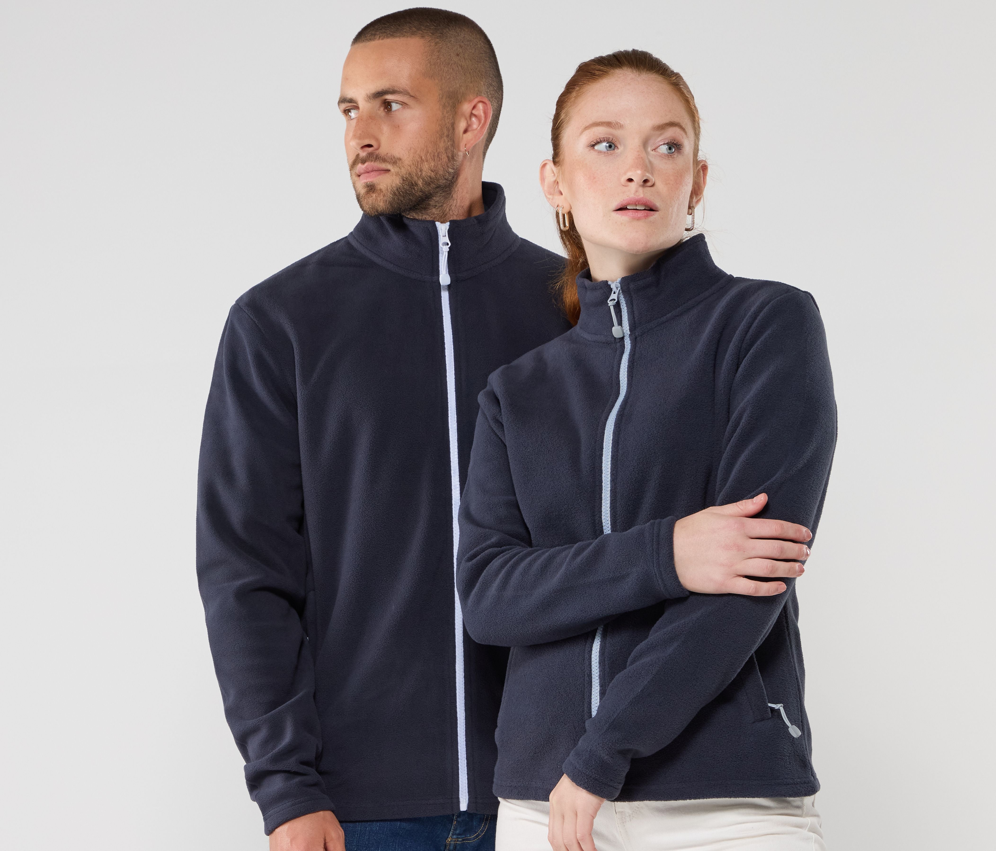 Veste polaire homme zippée
