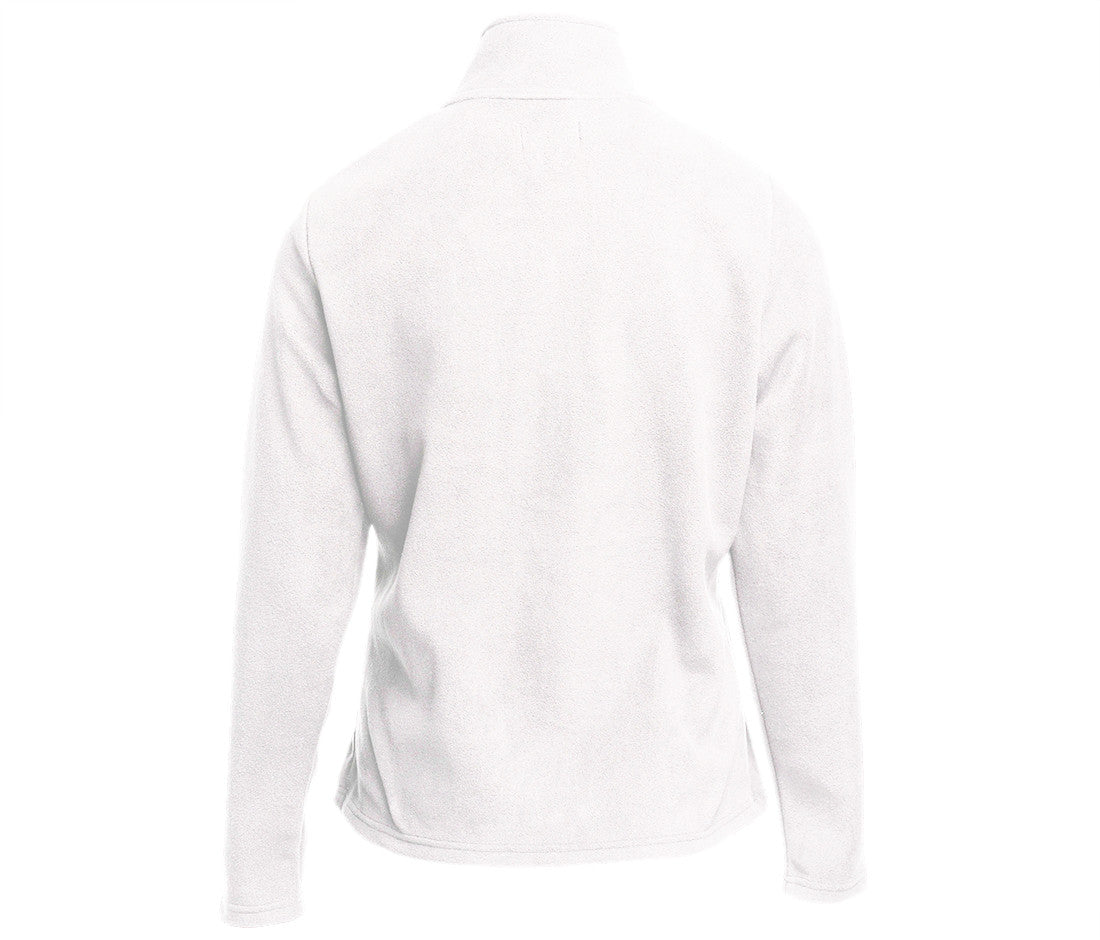 Veste Polaire Femme Zippée - White