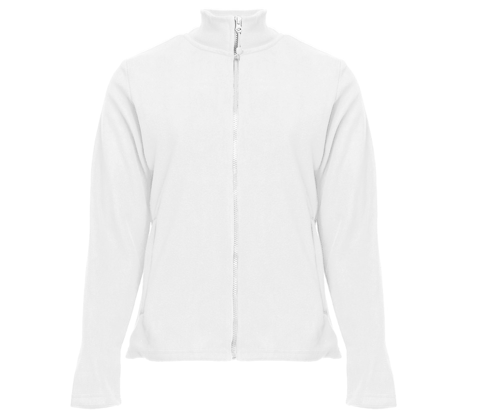 Veste Polaire Femme Zippée - White