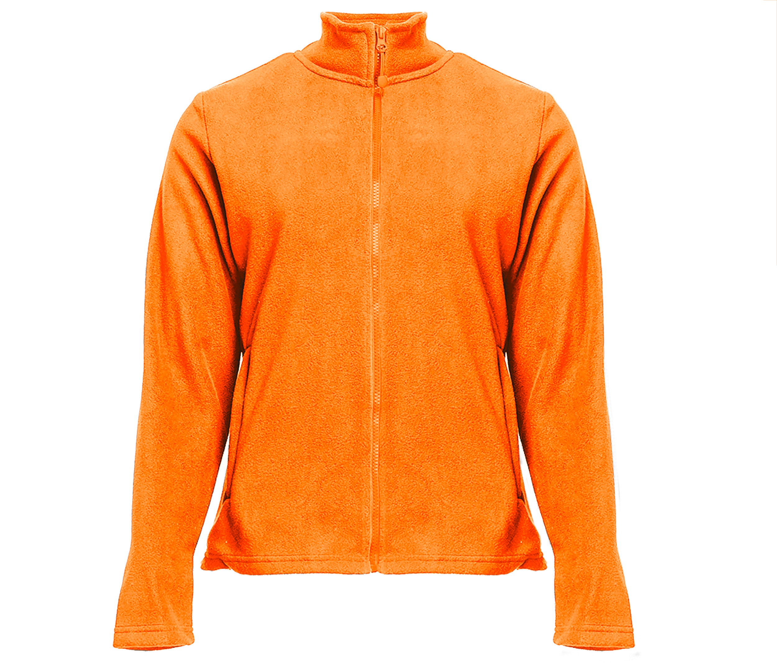 Veste Polaire Femme Zippée - Orange