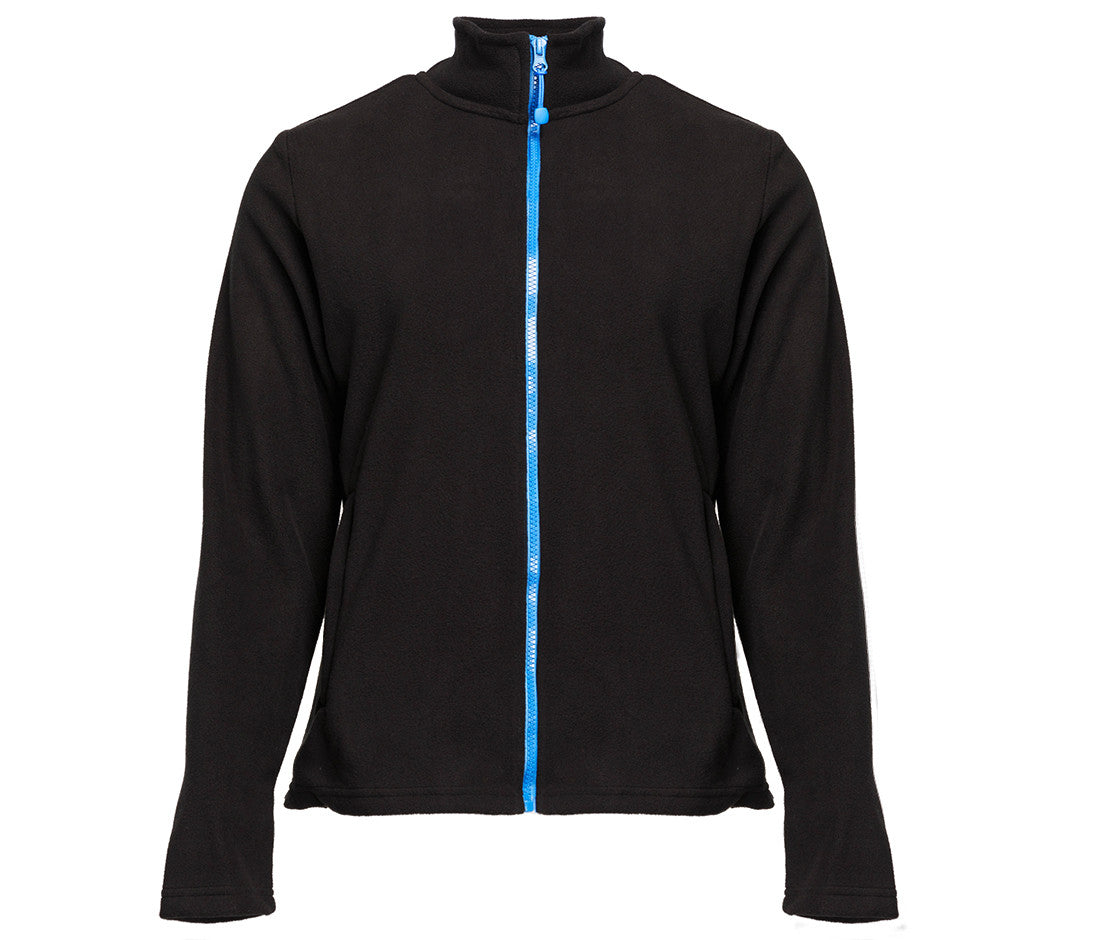 Veste Polaire Femme Zippée - Black / Royal