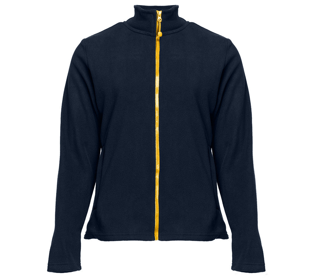 Veste Polaire Femme Zippée - Navy / Gold