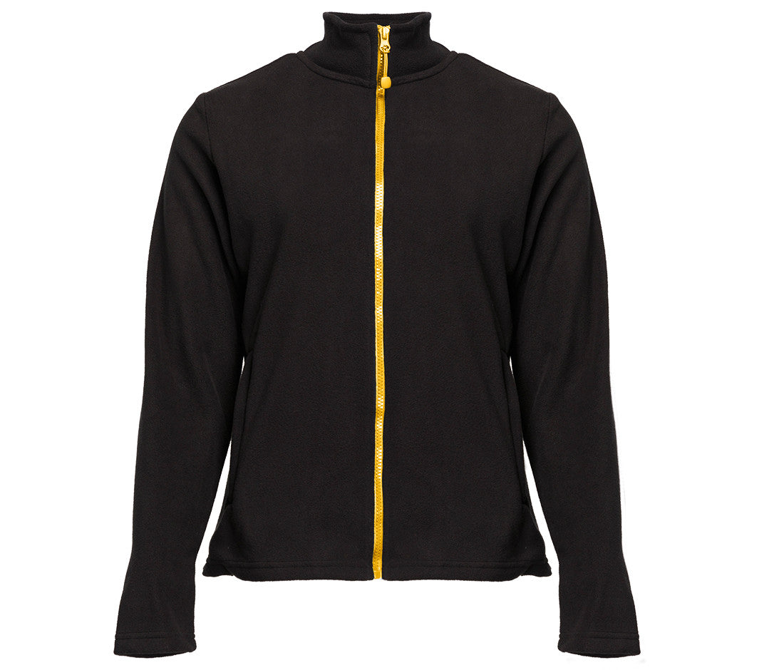 Veste Polaire Femme Zippée - Black / Gold