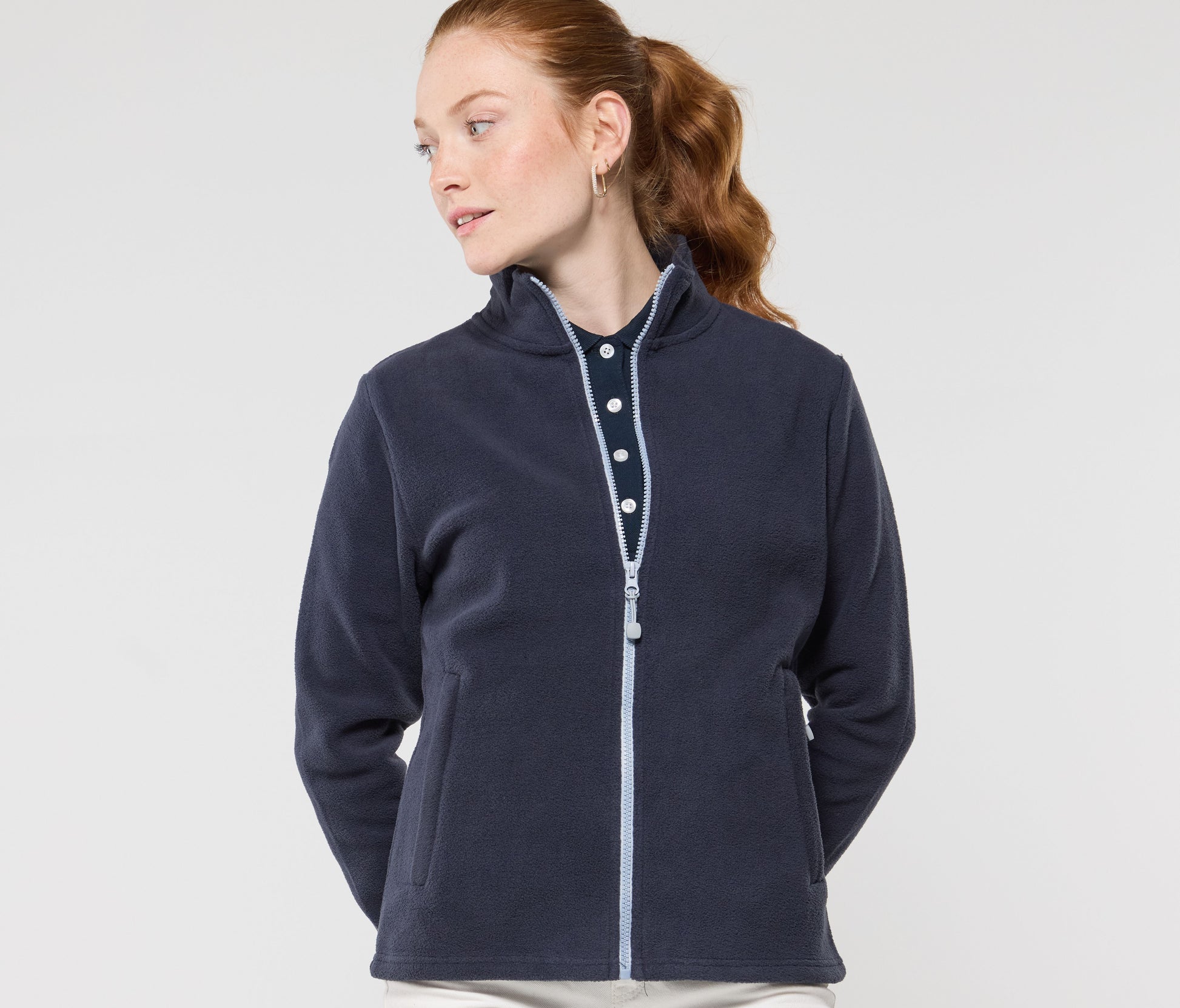 Veste polaire femme zippée