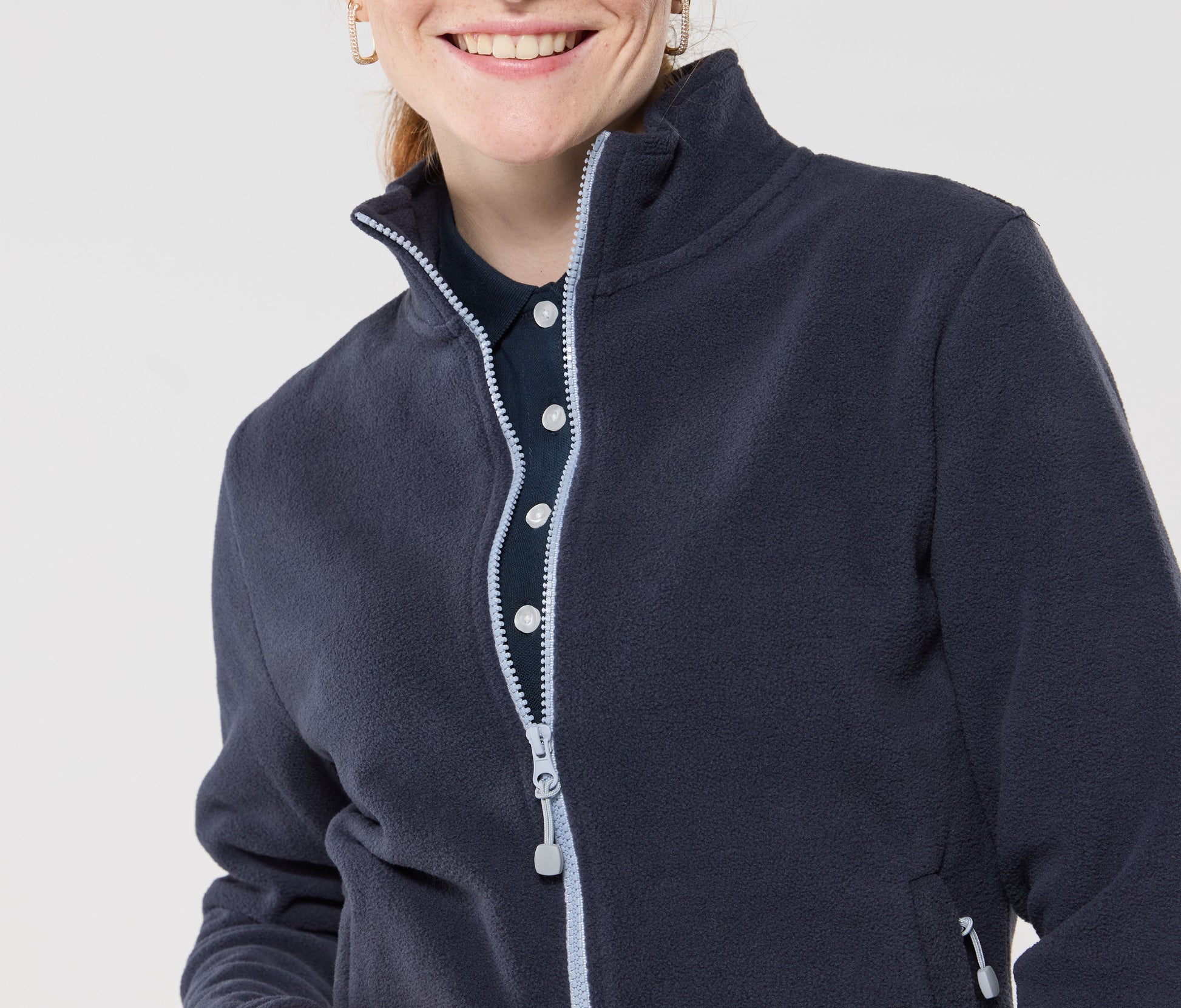 Veste polaire femme zippée