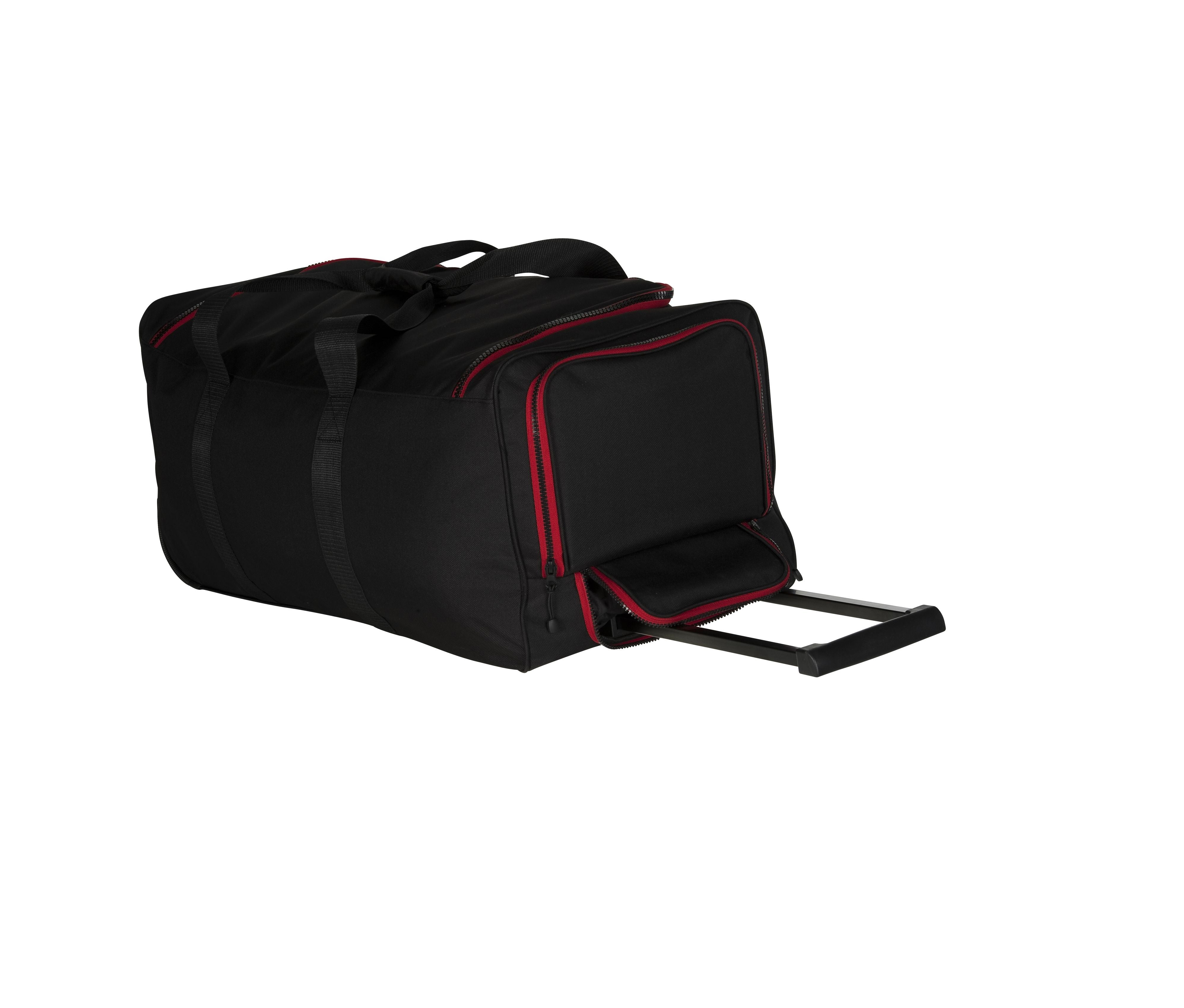 Sac de Voyage à Roulettes - Black/red