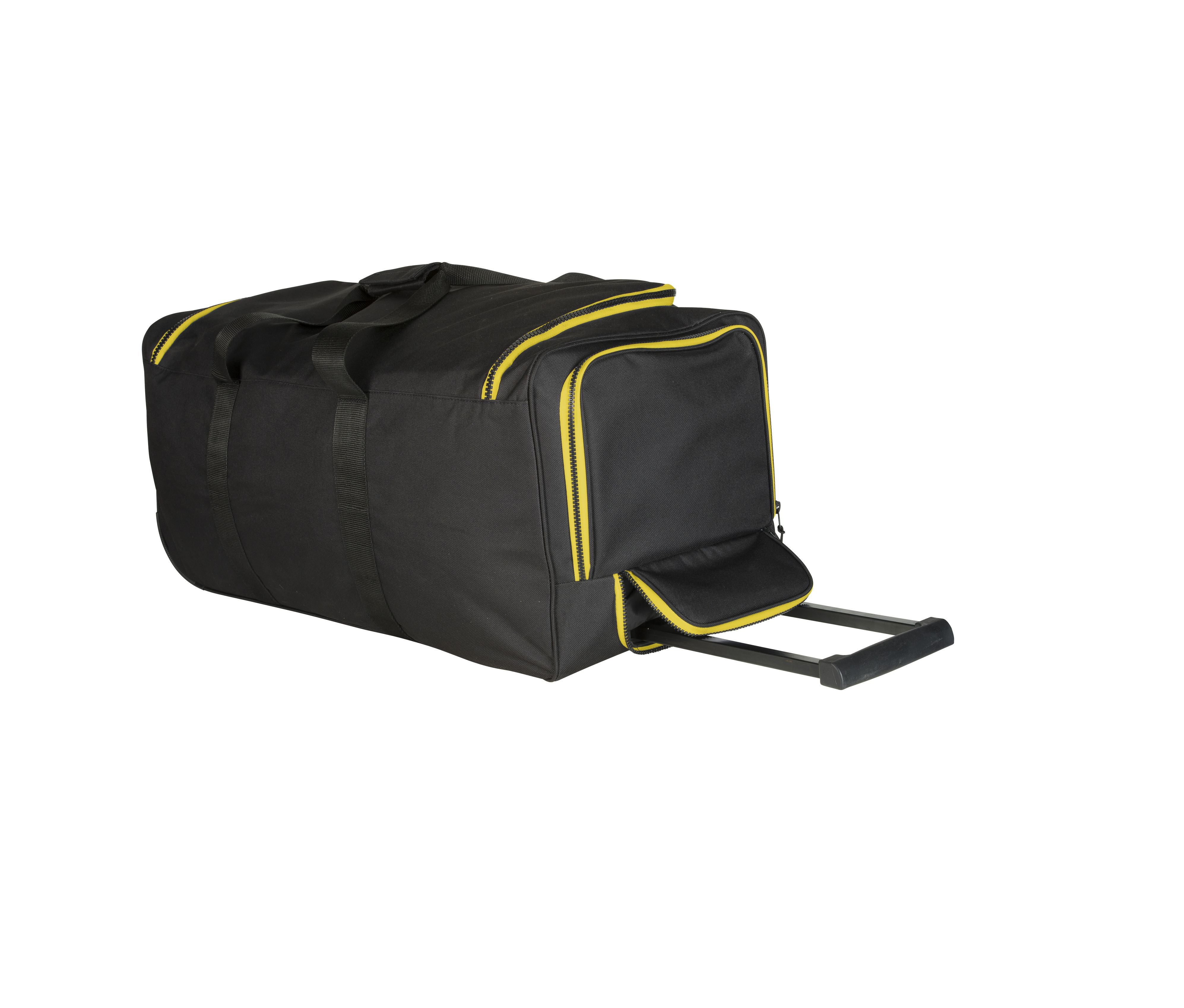 Sac de Voyage à Roulettes - Black/gold