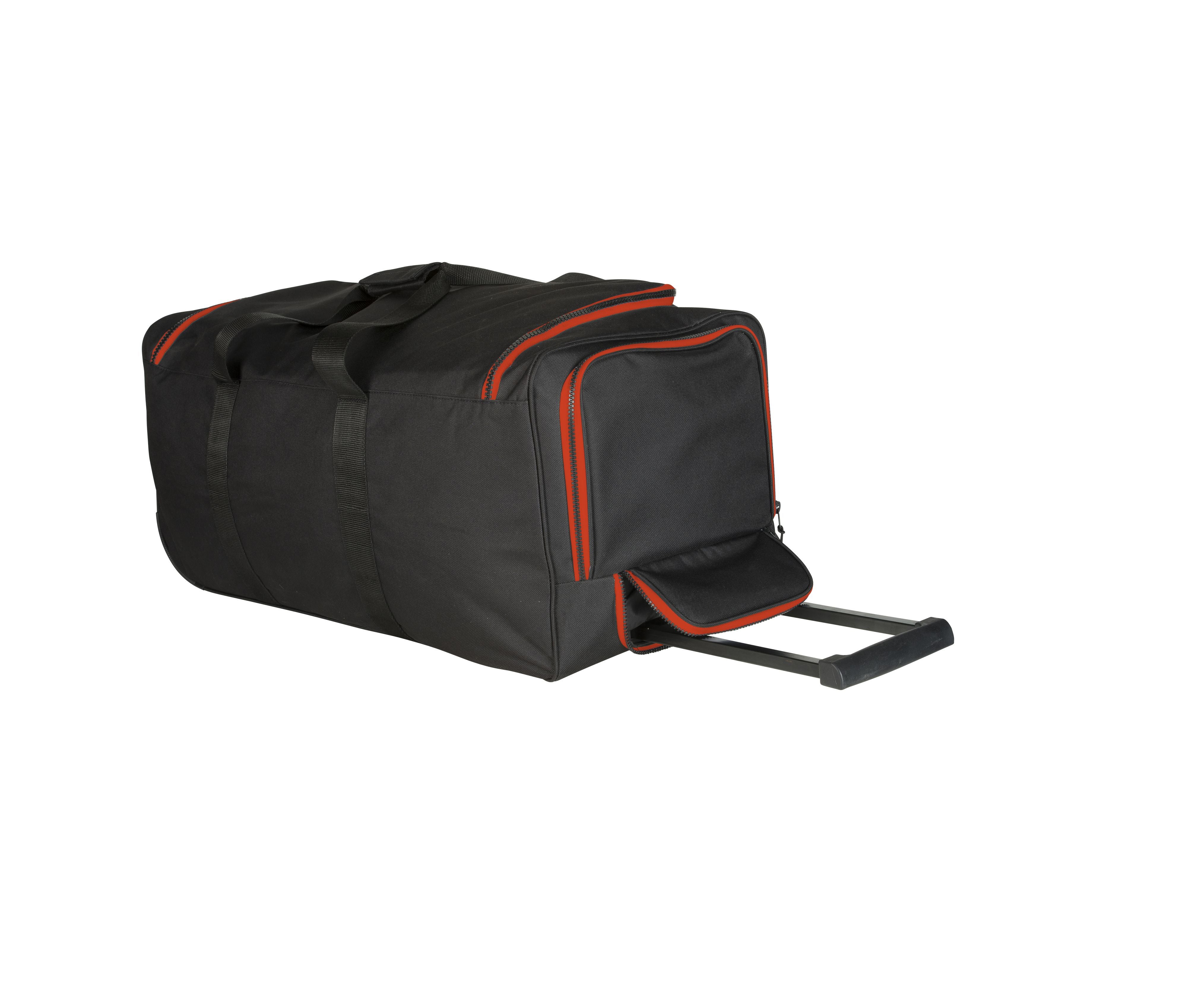 Sac de Voyage à Roulettes - Black/orange