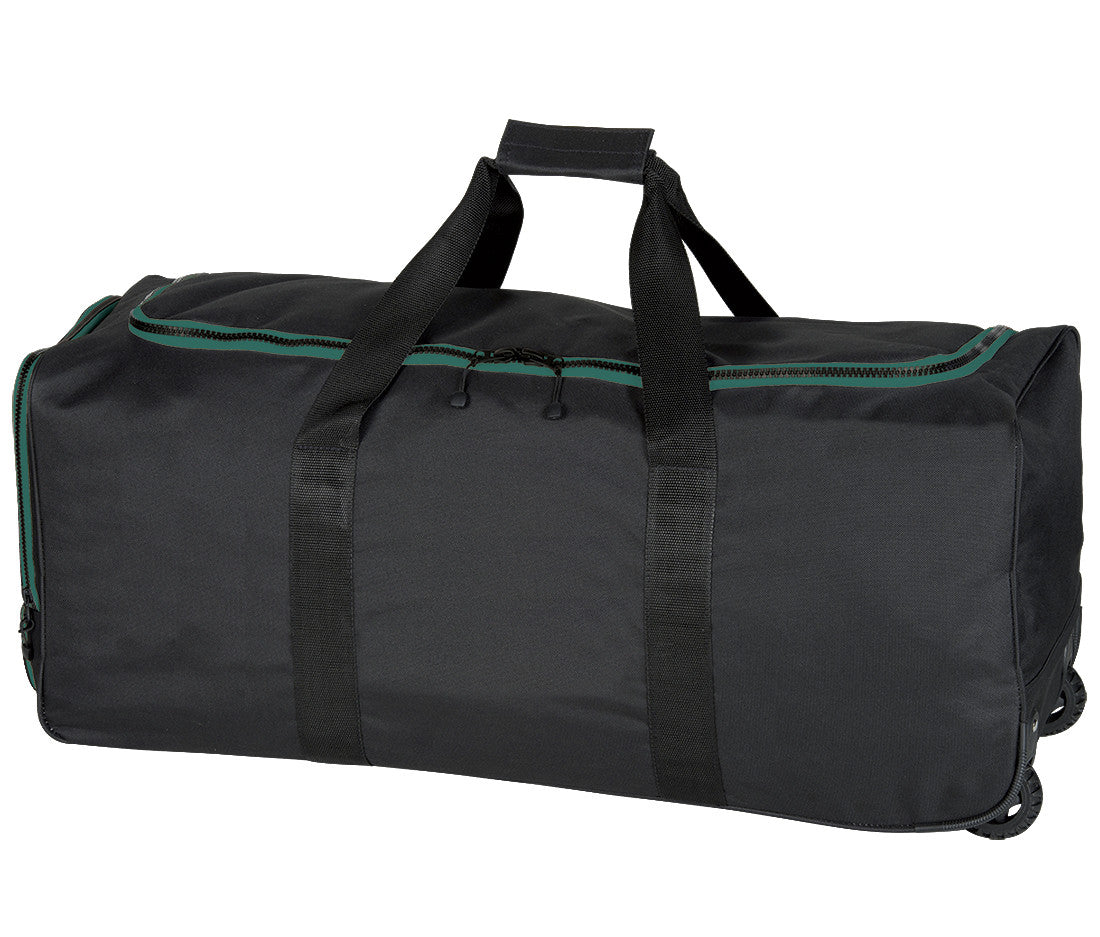 Sac de Voyage à Roulettes - Black/kelly Green