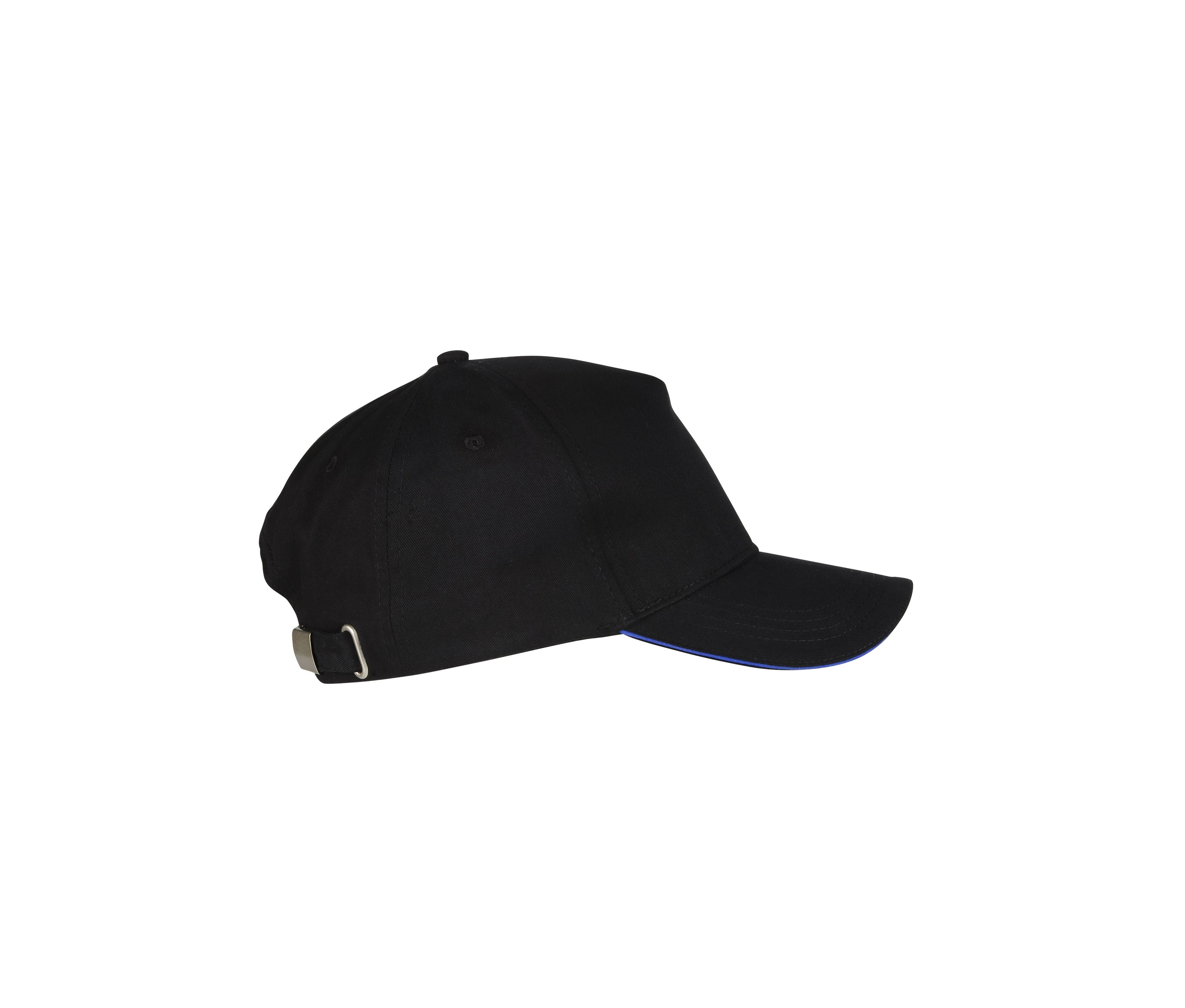 Casquette 5 Pans - Black/royal