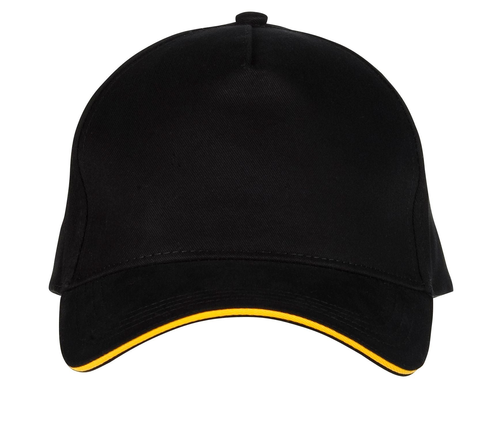 Casquette 5 Pans - Black/gold