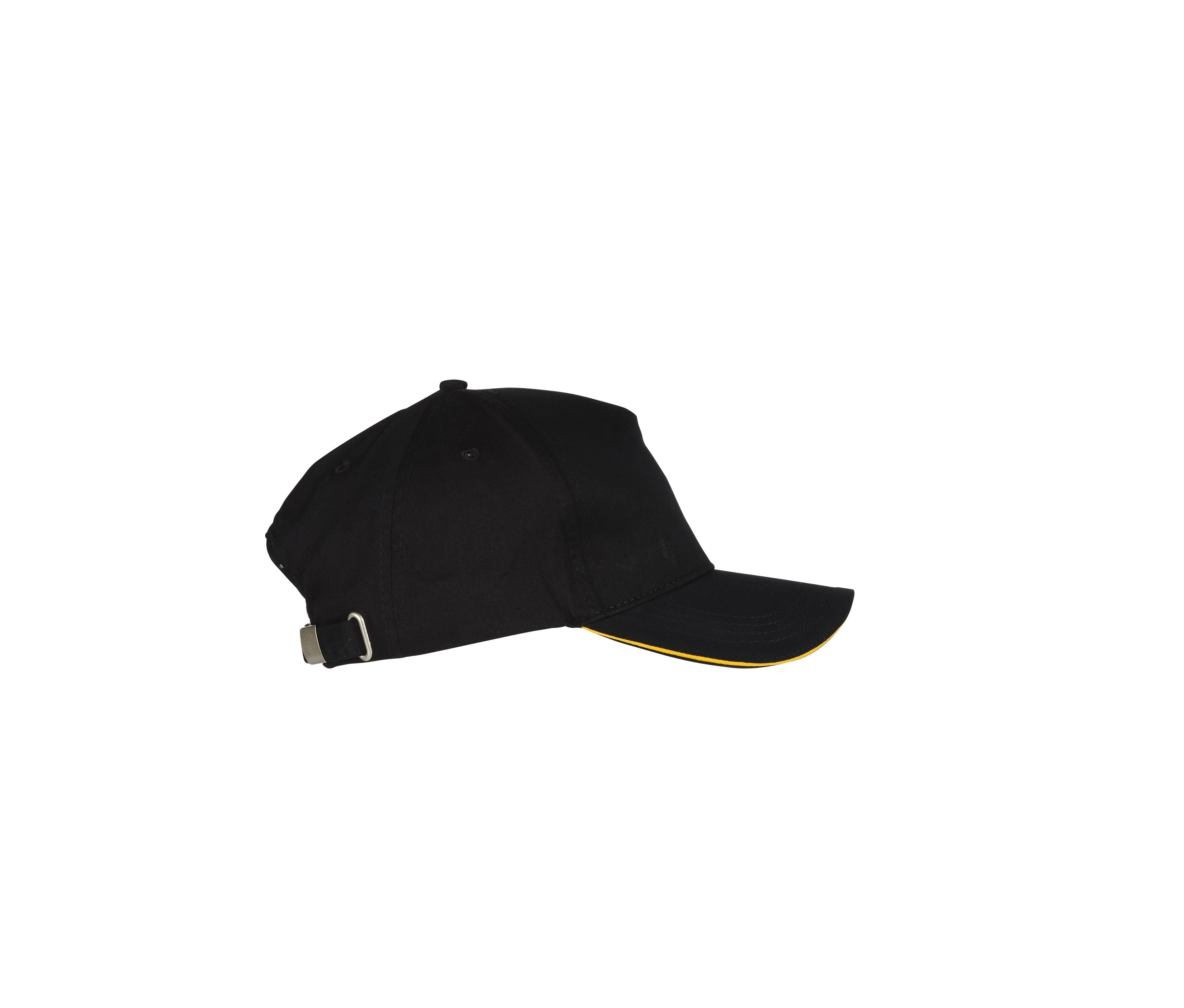Casquette 5 Pans - Black/gold