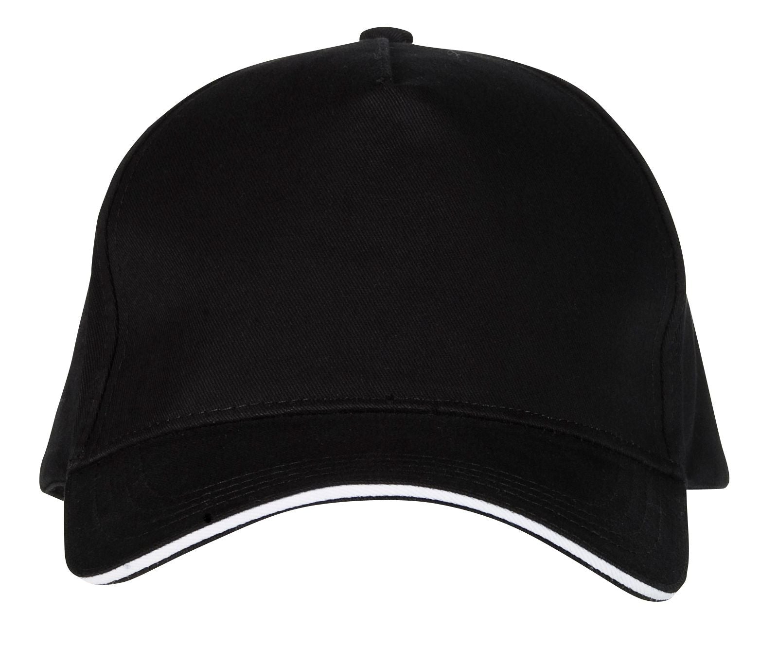 Casquette 5 Pans - Black/white