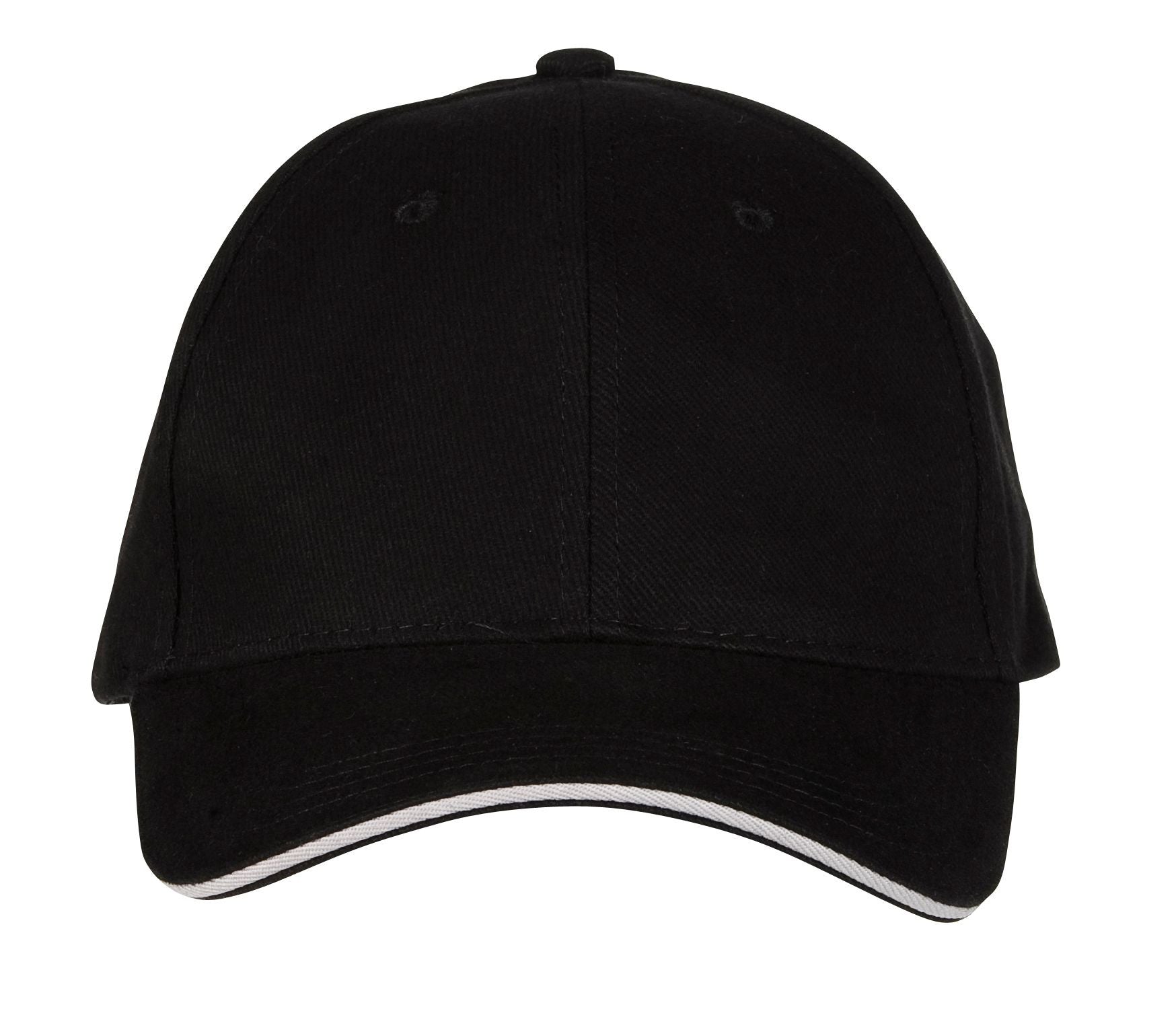 Casquette 6 Pans - Black/silver