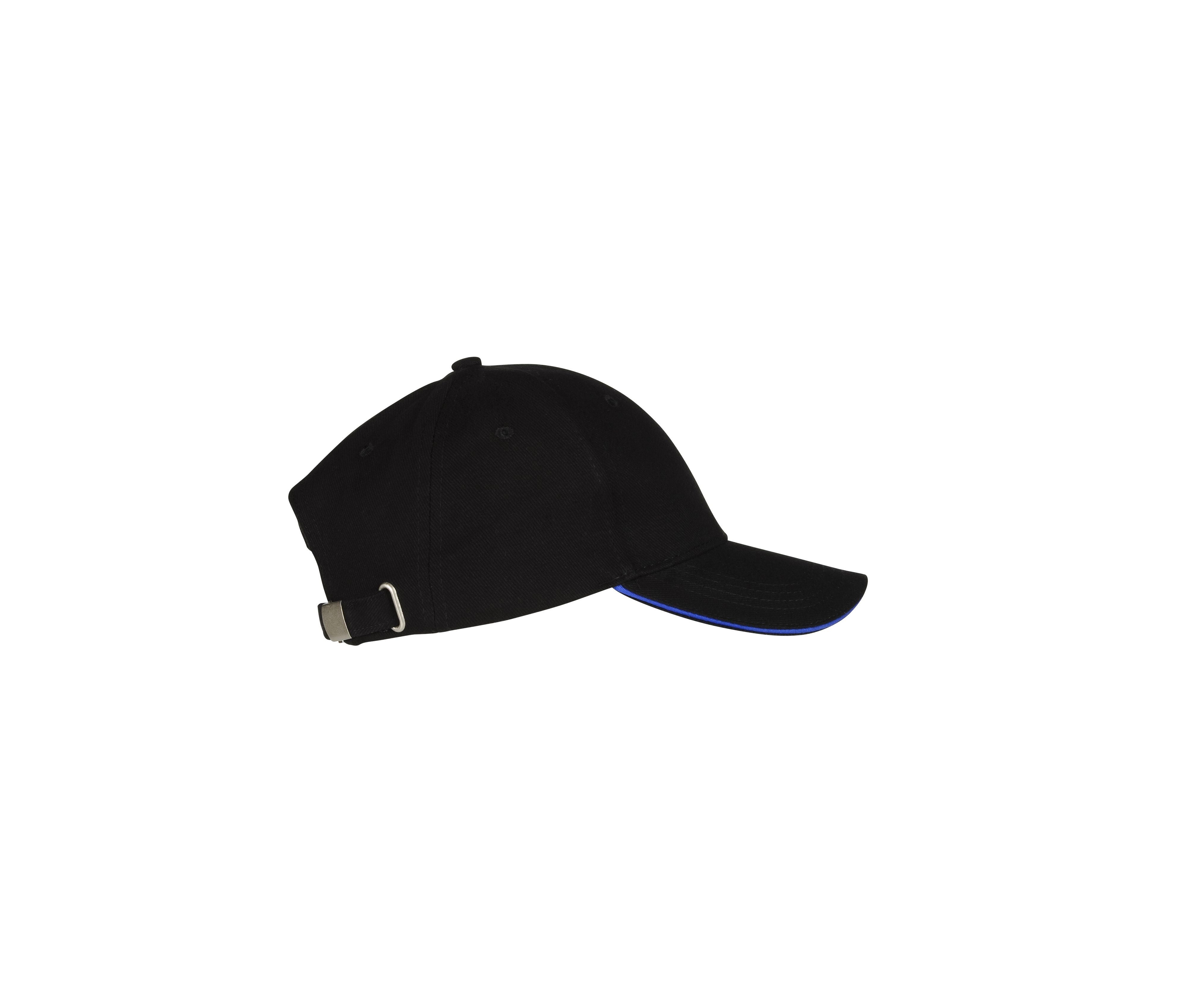 Casquette 6 Pans - Black/royal