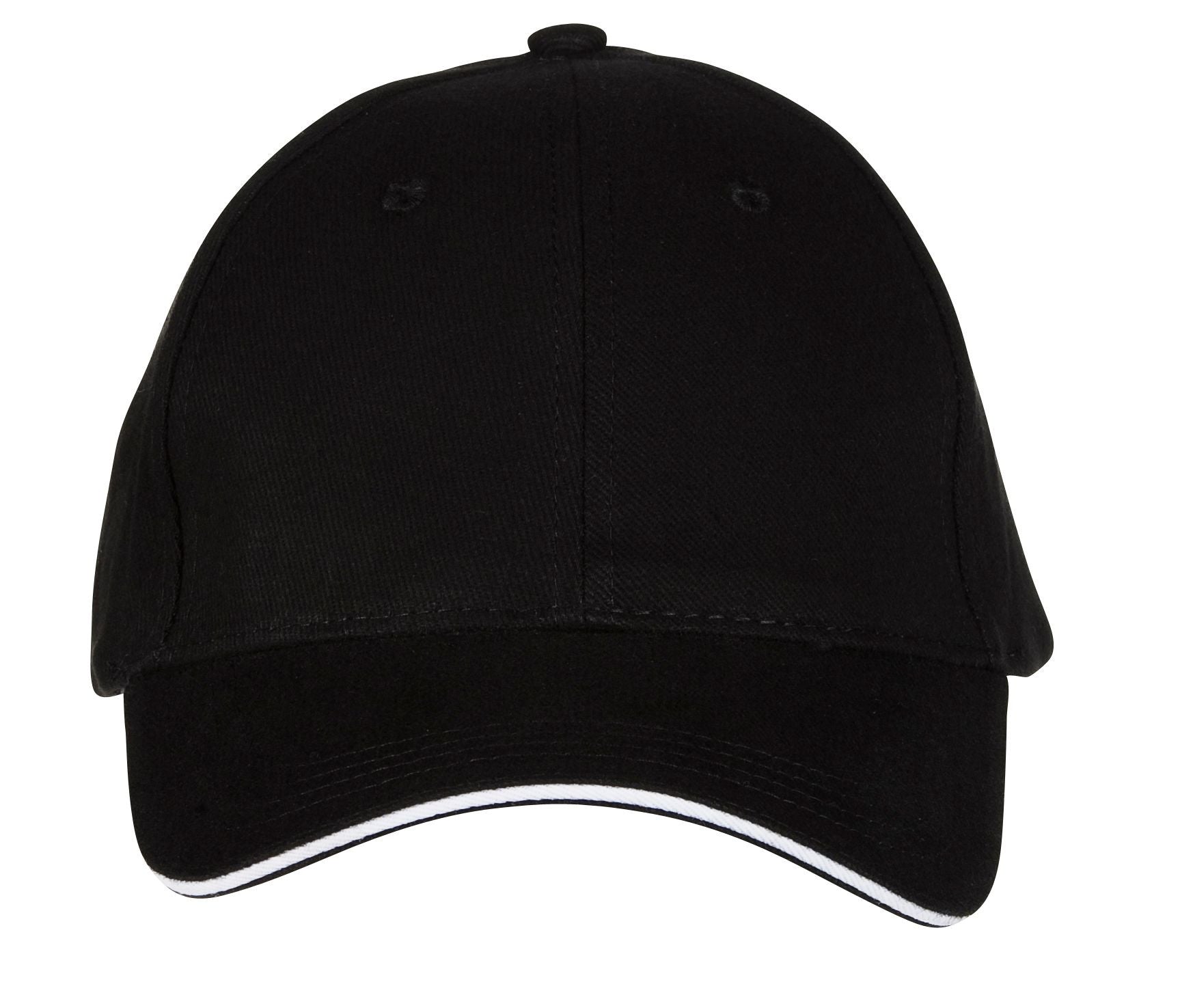 Casquette 6 Pans - Black/white