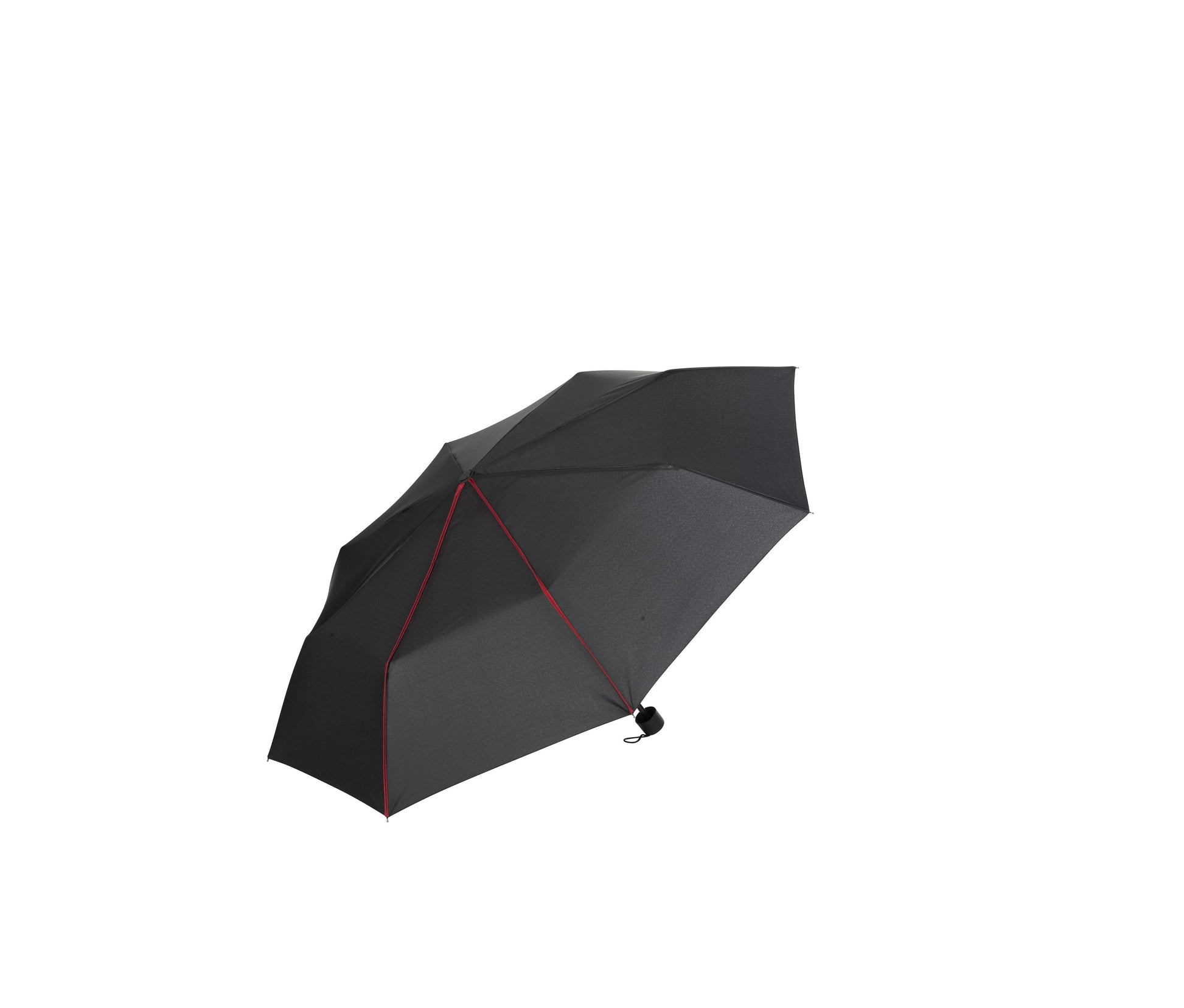 Mini Parapluie Pliable - Black/red