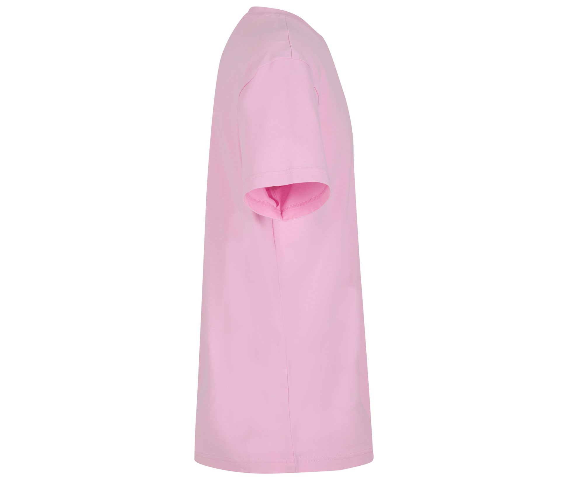Tee-Shirt Col Rond - Soft Pink