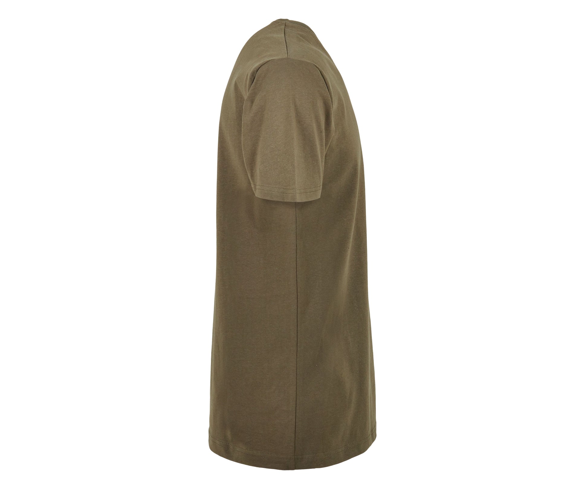 Tee-Shirt Col Rond - Olive